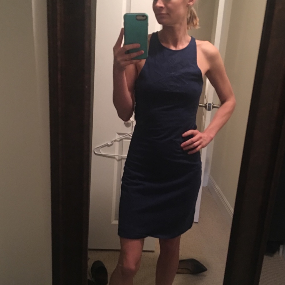 BNWT roxy blue bodycon dress 